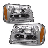VehicleAid Headlights For 2002-2009 Chevy Trailblazer